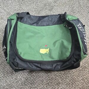 Masters Tournament Rolling Duffel Bag Travel Green Augusta National Logo